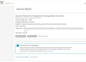 Journal of Economic Cooperation Among Islamic Countries.jpg