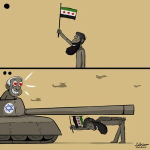 تحریرالشام خاضعا لإسرائیل.jpg