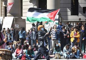 دانشجویان آمریکایی حامی آتشبس در غزه.jpg