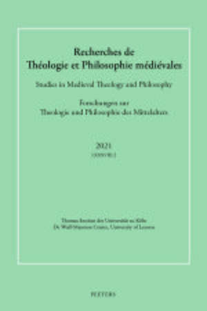 The Recherches de Théologie et Philosophie Médiévales.jpg